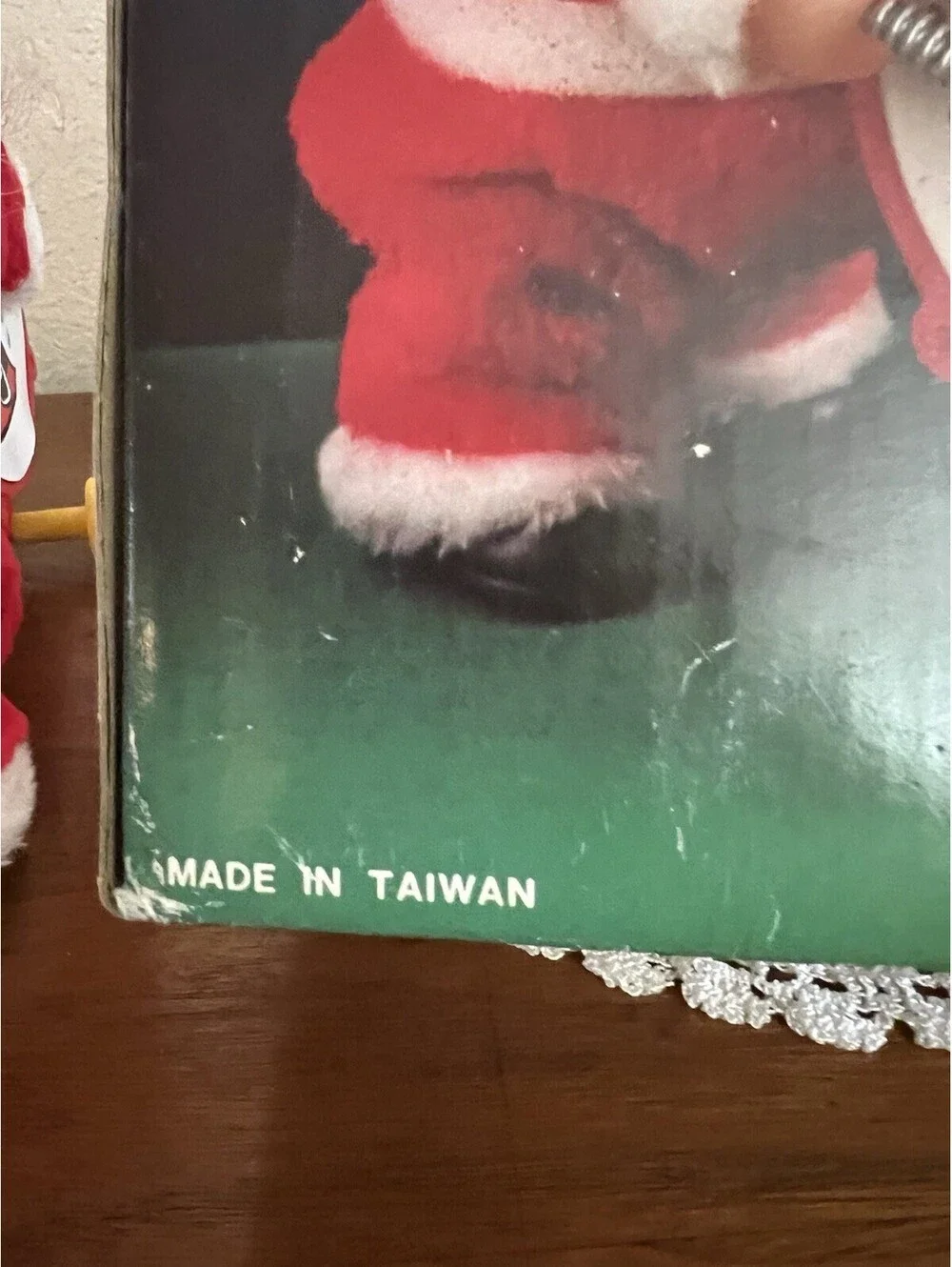 Vintage Meryvn’s Walking Santa Claus Drummer, with Box, ONLY MUSIC WORKS